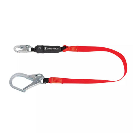 Welding 6′ Energy Absorbing Lanyard: Rebar Hook Safewaze