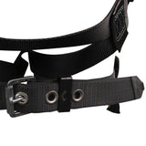 Oil & Gas Full Body Harness: 1D, Derrick Belt, Alu QC Chest, FD, TB Legs Safewaze