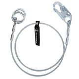 3'/6'/8'/10' Cable Sling Anchor: Snap Hook Safewaze