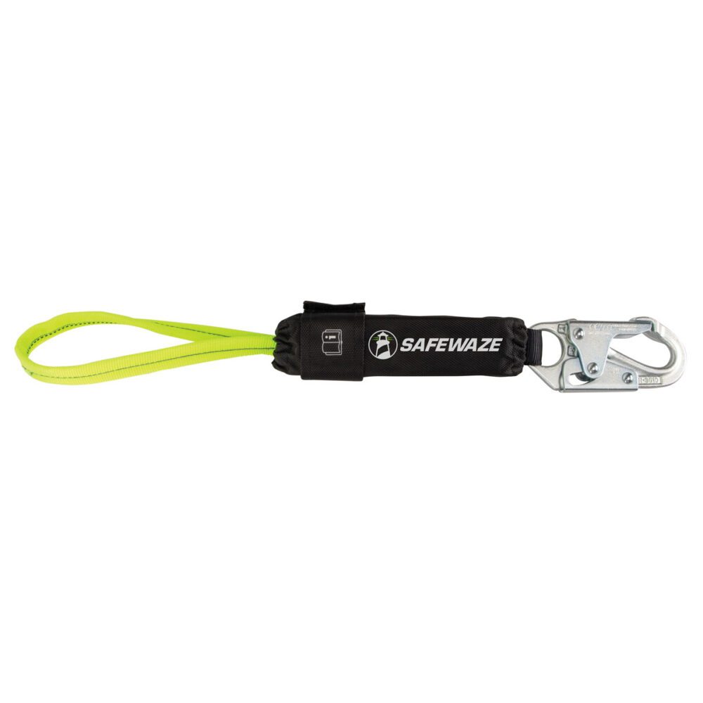 20″ Energy Absorber: Soft Loop, Snap Hook Safewaze