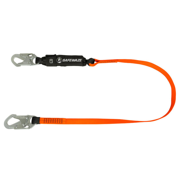 V-Line 6' Energy Absorbing Lanyard: Snap Hook FS88560-E Safewaze 6'