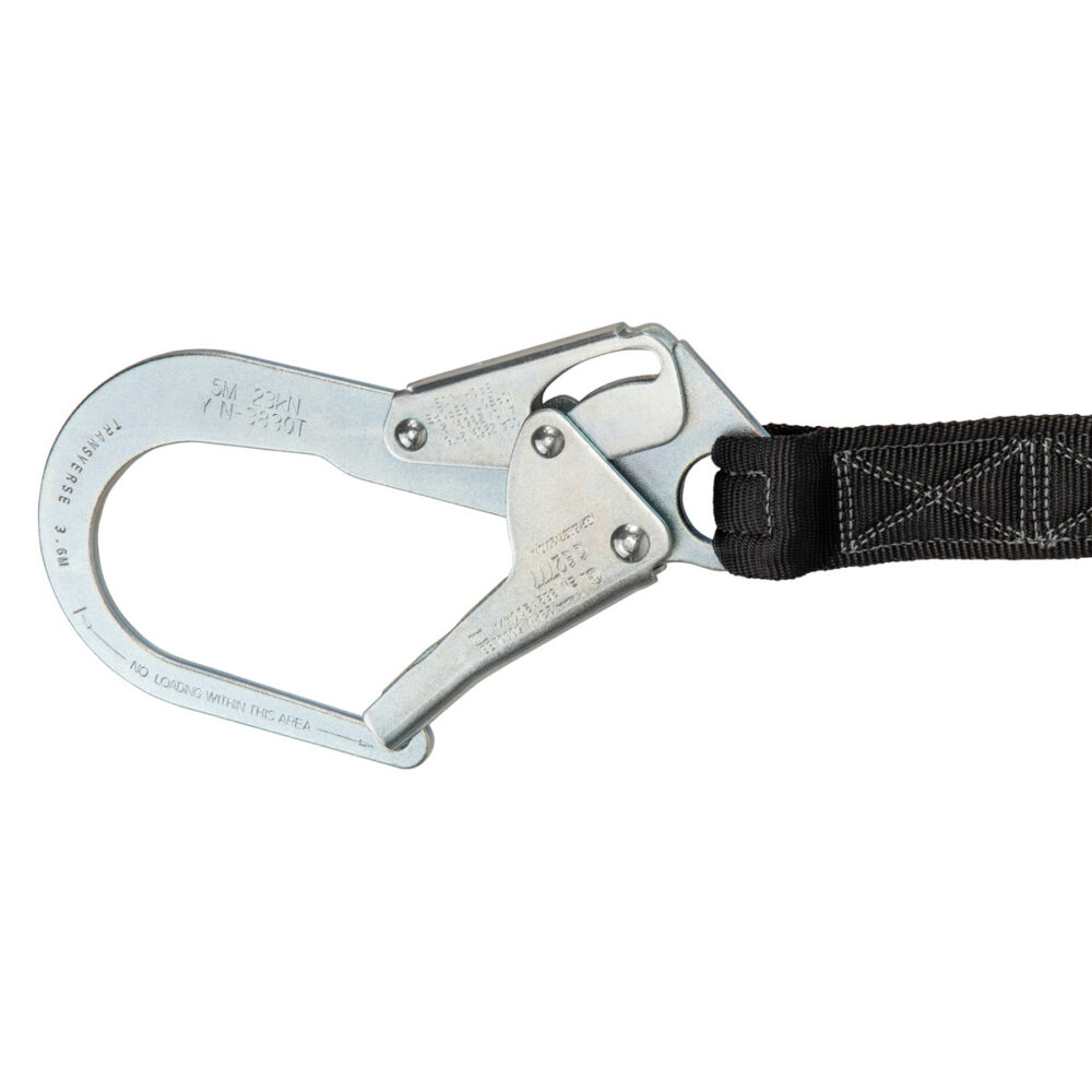 V-Line 6′ Internal Energy Absorbing Lanyard: Rebar Hook Safewaze