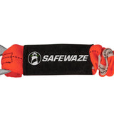 V-Line 6′ Stretch Internal Energy Absorbing Lanyard: Rebar Hook Safewaze