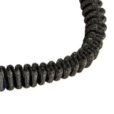 PRO 6′ Stretch Energy Absorbing Lanyard: 12′ FF Dual Leg, Alu Rebar Hooks, Rescue Rings Safewaze