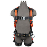 V-Line Construction Harness: 3D, QC Chest/Legs Safewaze