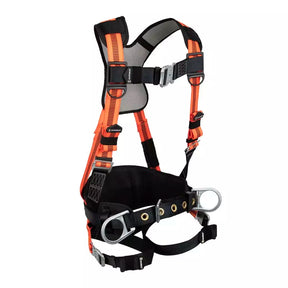 V-Line Construction Harness: 3D, QC Chest/Legs Safewaze