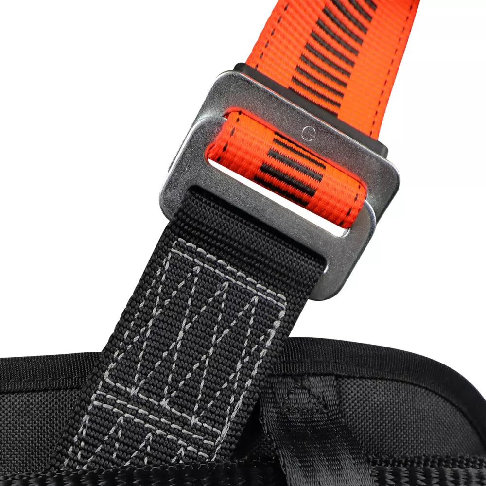 V-Line Construction Harness: 3D, QC Chest/Legs Safewaze