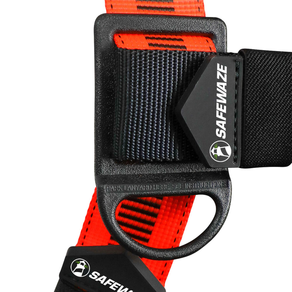 V-Line Construction Harness: 3D, QC Chest/Legs Safewaze