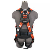 V-Line Construction Harness: 3D, MB Chest, TB Legs Safewaze