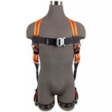 V-Line Full Body Harness: Universal, 1D, QC Chest, TB Legs Safewaze