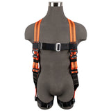 V-Line Full Body Harness: Universal, 1D, MB Chest/Legs Safewaze