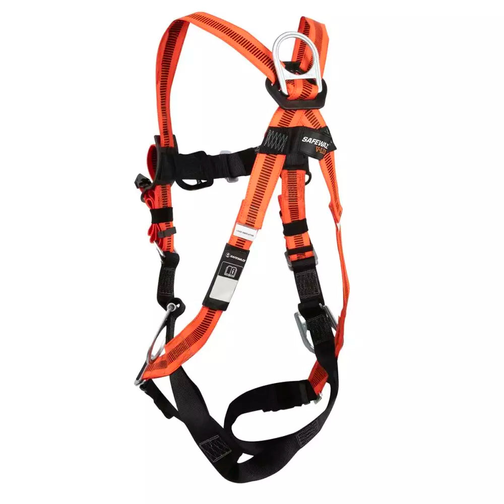 V-Line Full Body Harness: Universal, 3D, MB Chest, FD, MB Legs Safewaze