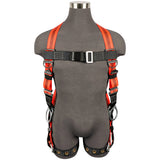 V-Line Full Body Harness: Universal, 3D, MB Chest, TB Legs Safewaze