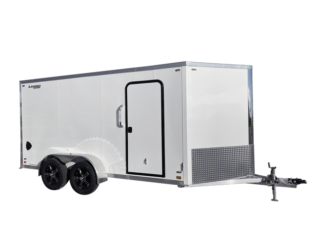 Flat Top V-Nose Aluminum Enclosed Cargo Trailer Legend Trailers