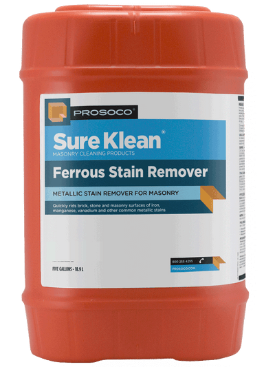 Prosoco Ferrous Stain Remover for Masonry 25 Gallon Prosoco