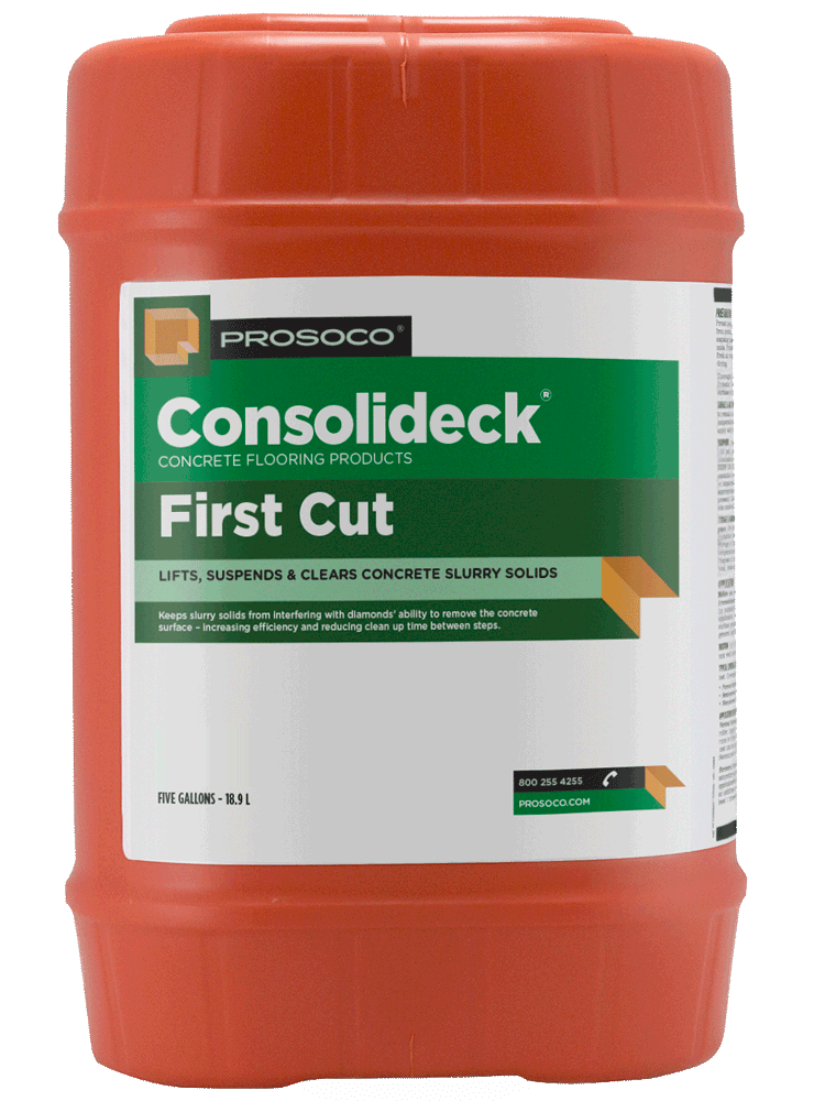 First Cut Concrete Slurry Cleaner Prosoco