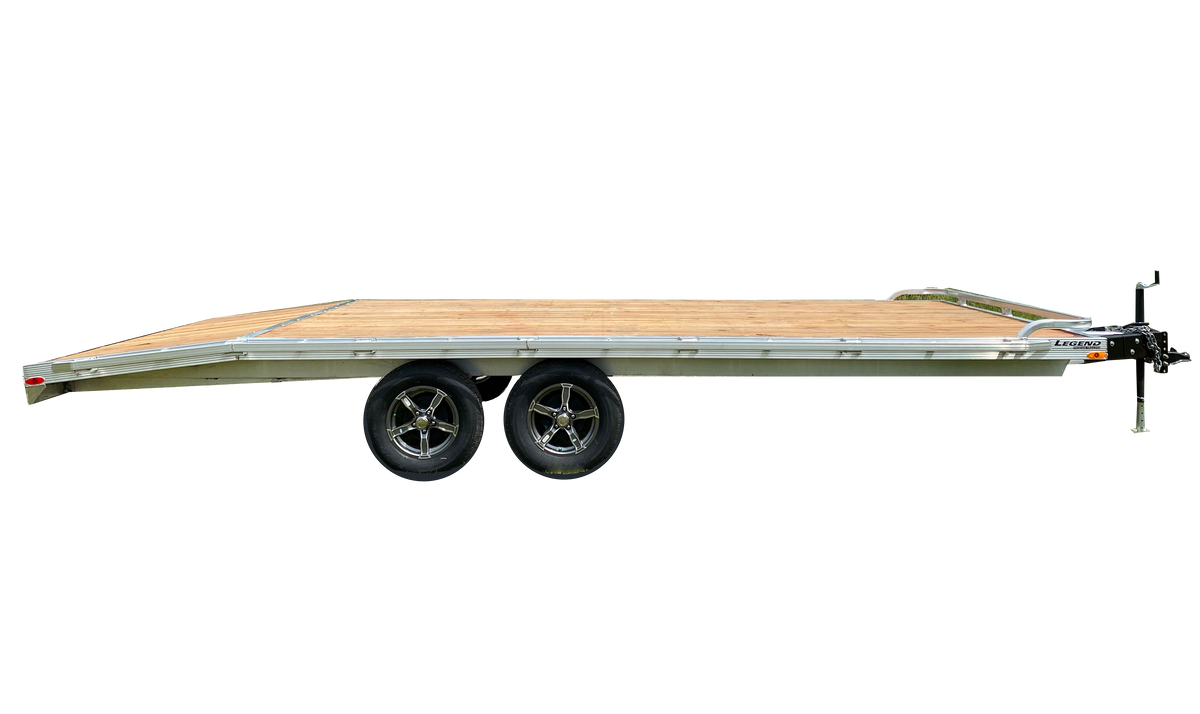 General & Medium Duty Deck Over Aluminum Open Trailer Legend Trailers