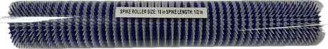 Self-Leveling Spike Roller GM-C004 Diamond Tool Store 18'' with 1/2'' Plastic Spikes Without Handle Frame