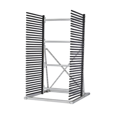 Windshield Racks GWR-S36LAR Groves Inc. Without Casters 40” x 47” x 72”