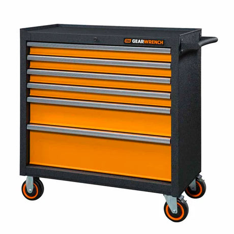 GearWrench MEGAMOD358 358 Piece MEGAMOD Metric Mechanics Tool Set in Modular Foam Trays with Rolling Cabinet GearWrench