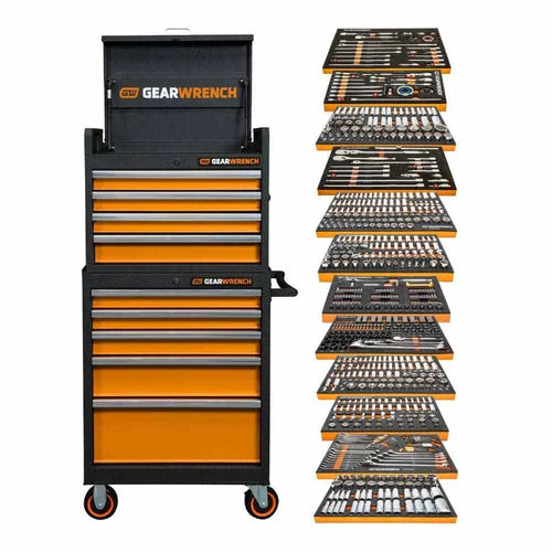 GearWrench MEGAMODPRO 791-Piece Master Technician Set in Modular Trays with Storage GearWrench