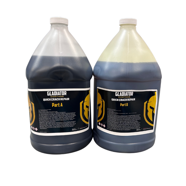 Gladiator crack fill fast 2 gal Kit PurEpoxy
