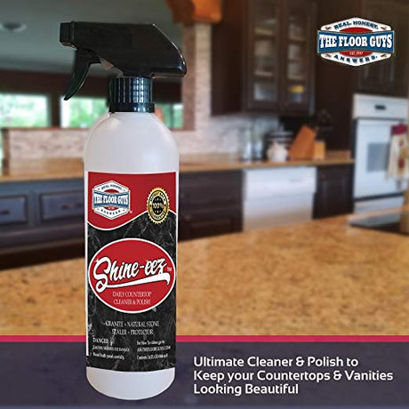 Shine-eez Daily Granite & Stone Counter Top Cleaner 24oz Clean-eez