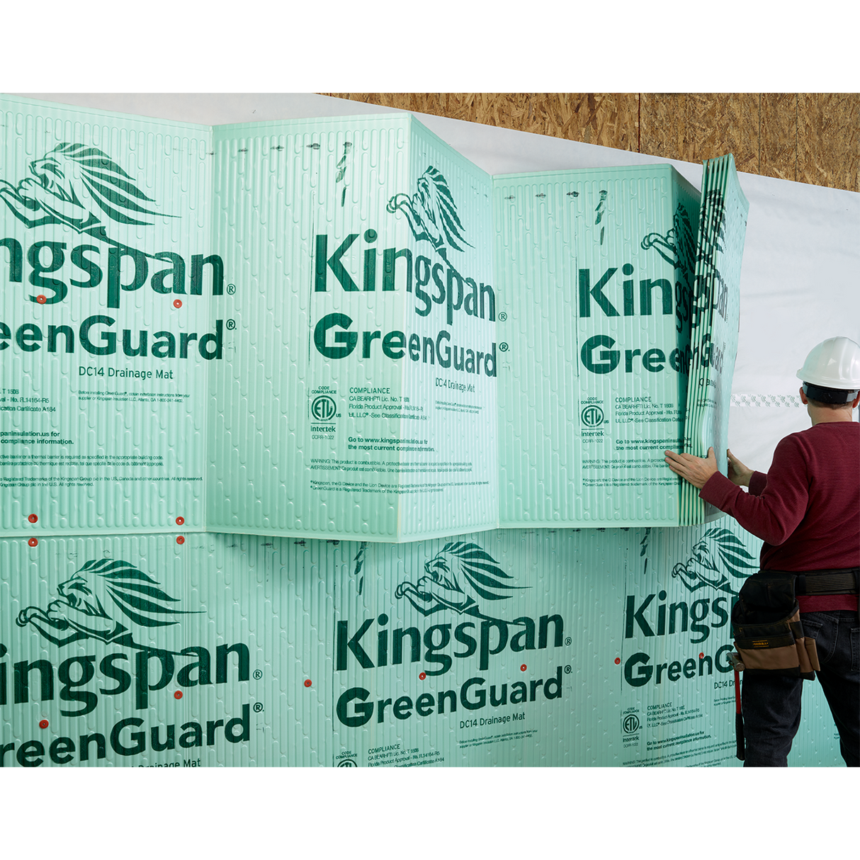 GreenGuard DC14 Drainage Mat Kingspan