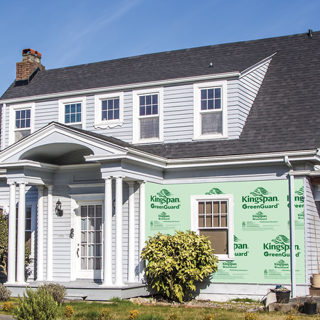 GreenGuard P1450 Fanfold Underlayment - 3/8" x 4' x 50' - 512 Squares Kingspan