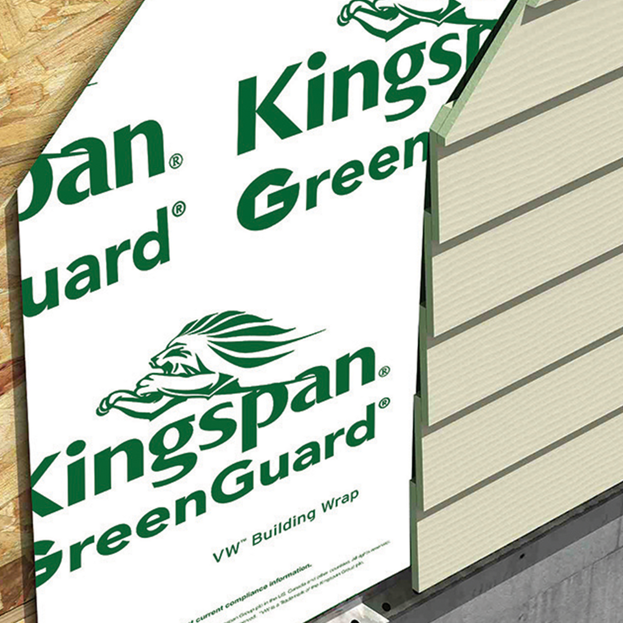 GreenGuard VW Building Wrap Kingspan