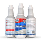 12 Quart Bottles Of Grout-eez With 2 Grout Brushes Clean-eez