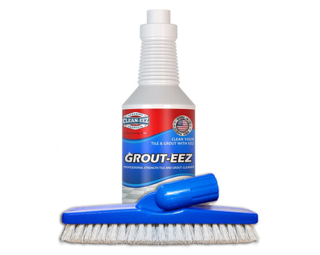 Grout-eez with Stand-up Grout Brush Clean-eez