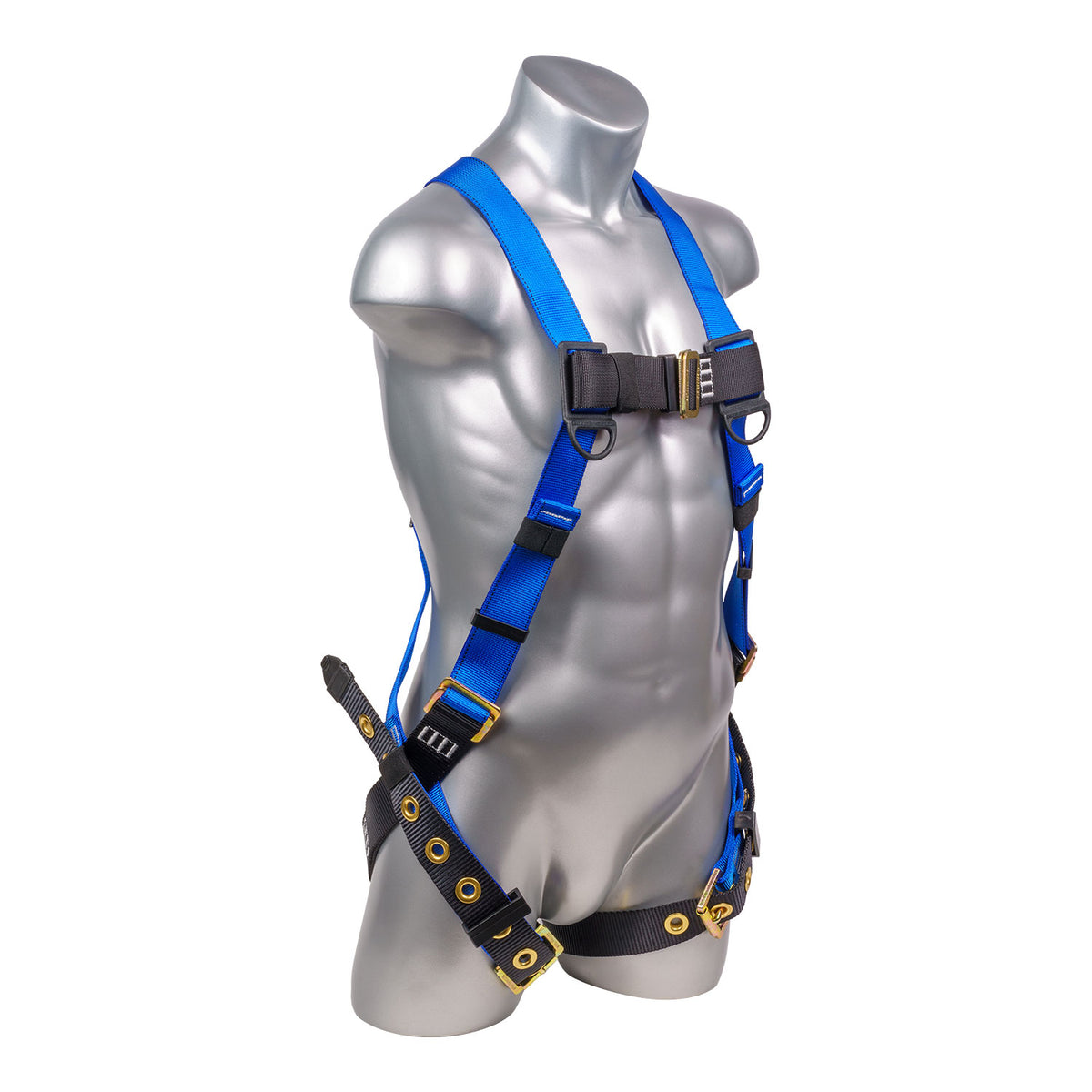 Mako Series Harness 5pt., Tongue and Buckle Leg Straps, Back D-Ring Palmer Safety