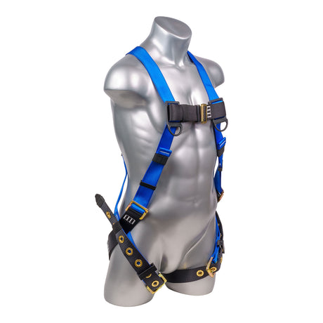 Mako Series Harness 5pt., Tongue and Buckle Leg Straps, Back D-Ring Palmer Safety