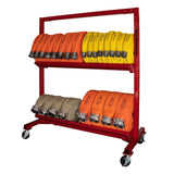 Mobile Hose Cart HC-64-2T Ready Rack 72" 2