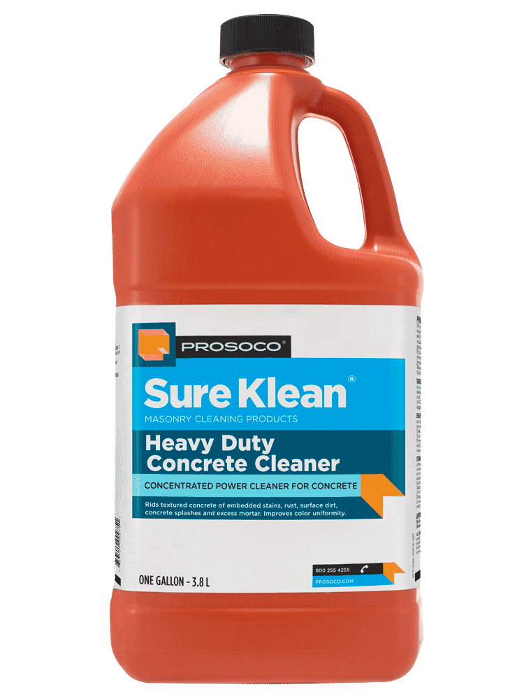 Prosoco Sure Klean Heavy Duty Concrete Cleaner Prosoco