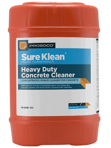 Prosoco Sure Klean Heavy Duty Concrete Cleaner Prosoco