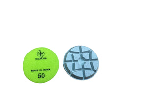 3 Inch White Floor Polishing Pads DPHCP50 Dia Plus 50