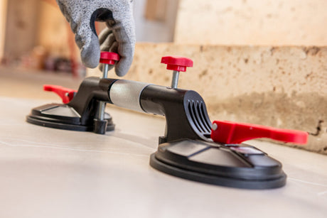 Straight Tile Gap Regulator – Double Leveling Suction Cup Cortag