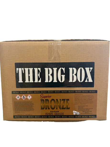 Superior Bronze Polyester Knife Grade Adhesive 200-00760-31 Superior Stone Products Big Box Enhanced (4) 1.25lbs Cans