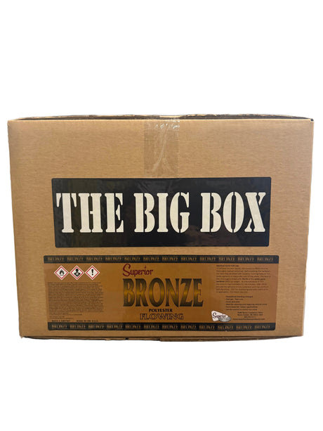 Superior Bronze Polyester Adhesive — Flowing 200-00750-31 Superior Stone Products Big Box Enhanced (4) 1.25lbs Cans
