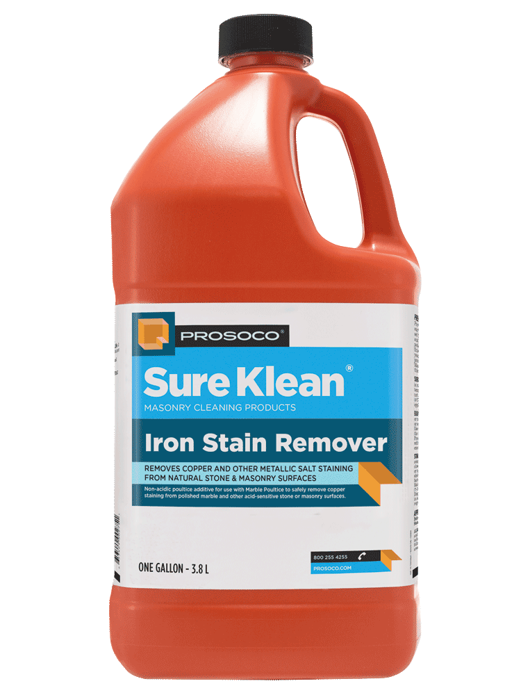 Iron Stain Remover - Case of 4 Prosoco