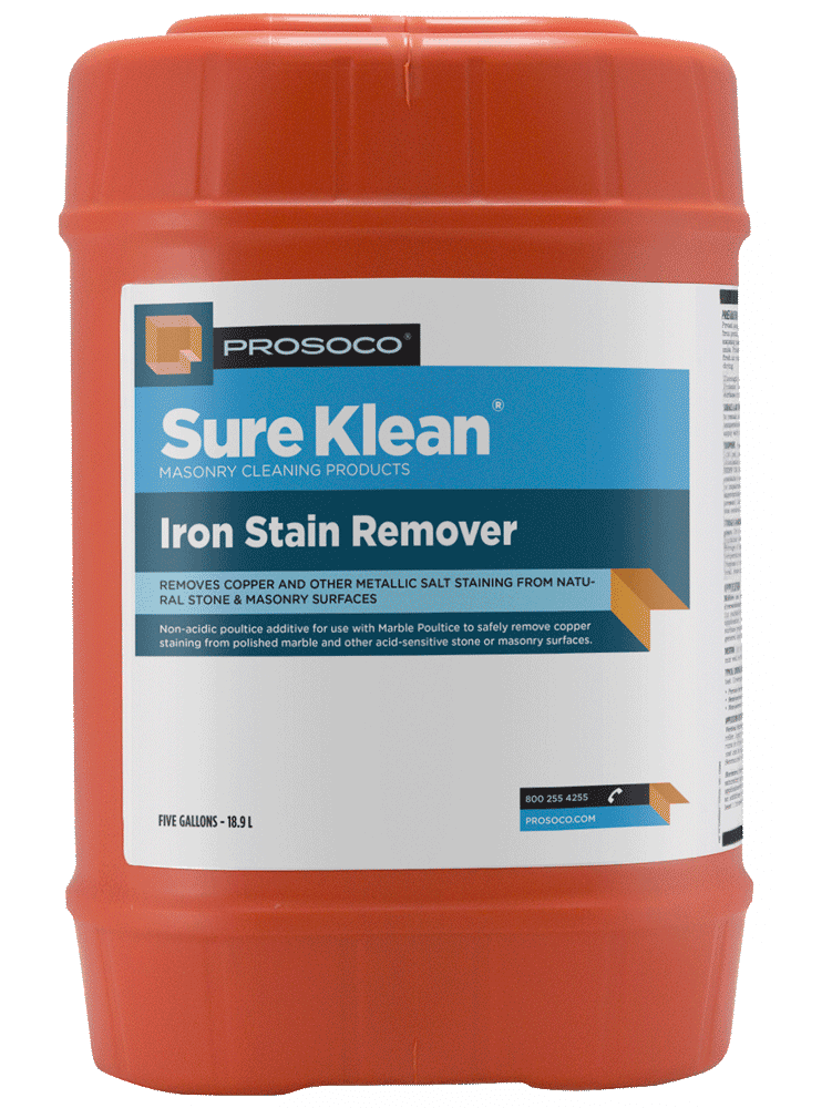 Iron Stain Remover - Case of 4 Prosoco