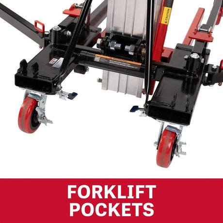 JML-18X 650 lb Capacity Material Lift, 18 Ft. Lift Height Jet
