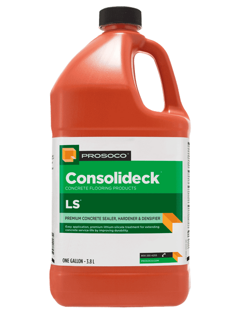 Prosoco Consolideck LS Lithium Silicate Concrete Densifier Prosoco