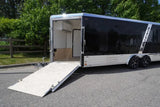 Deluxe Snow 8' Wide Aluminum Enclosed Sport Trailer