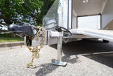 Deluxe Snow 8' Wide Aluminum Enclosed Sport Trailer