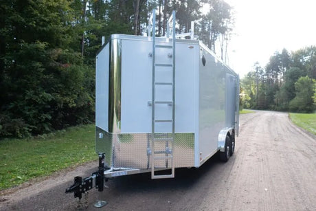 Flat Top V-Nose Aluminum Enclosed Cargo Trailer Legend Trailers
