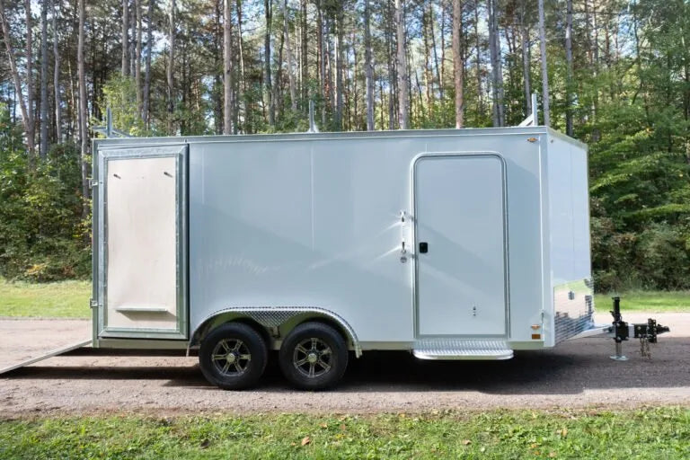 Flat Top V-Nose Aluminum Enclosed Cargo Trailer Legend Trailers