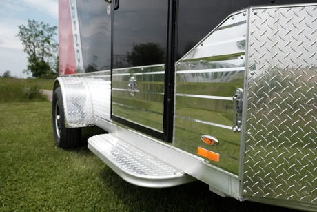 Deluxe V-Nose Aluminum Enclosed Cargo Trailer Legend Trailers